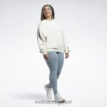 kvinner ren grå 3 2X42N594 Reebok klassiske leggings med naturlig farget stigbøyle (plus size) - Bilde 2