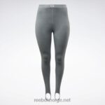 kvinner ren grå 3 2X42N594 Reebok klassiske leggings med naturlig farget stigbøyle (plus size) - Bilde 6