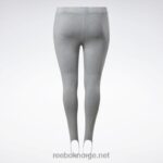 kvinner ren grå 3 2X42N594 Reebok klassiske leggings med naturlig farget stigbøyle (plus size) - Bilde 7