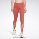 kvinner rhodonitt 2X42N514 Reebok moderne safari-leggings