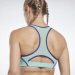 kvinner semi klassisk blågrønn 2X42N635 Reebok les mills colorblock bh - Bilde 5