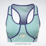 kvinner semi klassisk blågrønn 2X42N635 Reebok les mills colorblock bh - Bilde 6