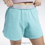 kvinner semi klassisk blågrønn 2X42N747 Reebok klassiske strikkeshorts - Bilde 5