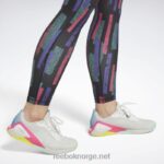 kvinner semi stolt rosa 2X42N539 Reebok myt allover print tights - Bilde 6