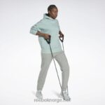 kvinner sjøsiden grå 2X42N367 Reebok lux oversized hettegenser - Bilde 3