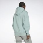 kvinner sjøsiden grå 2X42N367 Reebok lux oversized hettegenser - Bilde 4