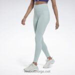 kvinner sjøsiden grå 2X42N476 Reebok lux tights med høy midje