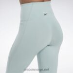 kvinner sjøsiden grå 2X42N476 Reebok lux tights med høy midje - Bilde 5