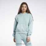 kvinner sjøsiden grå 2X42N639 Reebok classics natural dye fleece-hettegenser