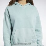 kvinner sjøsiden grå 2X42N639 Reebok classics natural dye fleece-hettegenser - Bilde 7