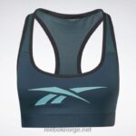 kvinner Skoggrønn 2X42N382 Reebok lux vector racer sports-bh - Bilde 6