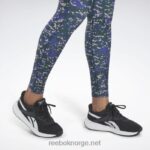 kvinner Skoggrønn 2X42N620 Reebok lux 2.0 speckle moderne safari-leggings - Bilde 5