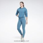 kvinner stålblå s23-r 2X42N517 Reebok lux leggings - Bilde 2