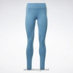 kvinner stålblå s23-r 2X42N517 Reebok lux leggings - Bilde 6