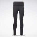 kvinner svart 2X42N100 Reebok lux tights med høy midje - Bilde 6