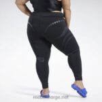 kvinner svart 2X42N218 Reebok cardi b tights (plus size) - Bilde 2