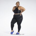 kvinner svart 2X42N218 Reebok cardi b tights (plus size) - Bilde 3