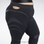 kvinner svart 2X42N218 Reebok cardi b tights (plus size) - Bilde 5
