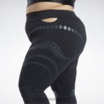 kvinner svart 2X42N218 Reebok cardi b tights (plus size) - Bilde 7