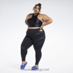 kvinner svart 2X42N218 Reebok cardi b tights (plus size) - Bilde 8