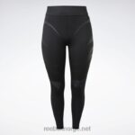 kvinner svart 2X42N218 Reebok cardi b tights (plus size) - Bilde 9