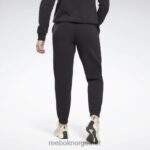 kvinner svart 2X42N292 Reebok identitet fleece joggere - Bilde 3
