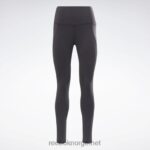 kvinner svart 2X42N295 Reebok lux tights med høy midje - Bilde 6