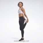 kvinner svart 2X42N300 Reebok lux leggings - Bilde 2