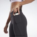 kvinner svart 2X42N300 Reebok lux leggings - Bilde 5