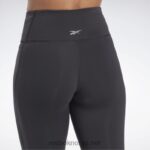 kvinner svart 2X42N340 Reebok lux 3/4 leggings - Bilde 5