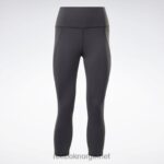 kvinner svart 2X42N340 Reebok lux 3/4 leggings - Bilde 6