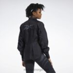 kvinner svart 2X42N342 Reebok cardi b topp - Bilde 2