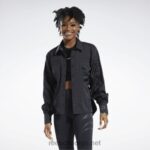 kvinner svart 2X42N342 Reebok cardi b topp