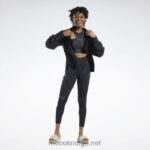 kvinner svart 2X42N342 Reebok cardi b topp - Bilde 3