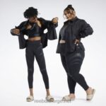 kvinner svart 2X42N342 Reebok cardi b topp - Bilde 4