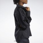 kvinner svart 2X42N342 Reebok cardi b topp - Bilde 6