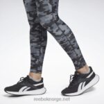 kvinner svart 2X42N433 Reebok lux dristige tights med camo-trykk - Bilde 5