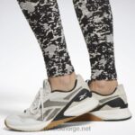 kvinner svart 2X42N453 Reebok moderne leggings i safari bomull - Bilde 5