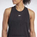 kvinner svart 2X42N468 Reebok utbrent tanktopp - Bilde 4