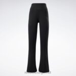 kvinner svart 2X42N474 Reebok yoga ribbebukser i bomull - Bilde 6