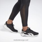 kvinner svart 2X42N491 Reebok lux utføre høye leggings - Bilde 5