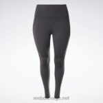 kvinner svart 2X42N527 Reebok lux tights med høy midje (plus size) - Bilde 8