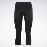 kvinner svart 2X42N559 Reebok victoria beckham 5/8 leggings - Bilde 5