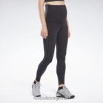 kvinner svart 2X42N583 Reebok lux gravidleggings