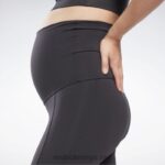 kvinner svart 2X42N583 Reebok lux gravidleggings - Bilde 4