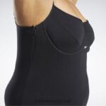 kvinner svart 2X42N585 Reebok klassisk bomullskjole (plus size) - Bilde 4