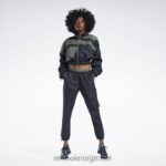 kvinner svart 2X42N60 Reebok cardi b bukser - Bilde 2
