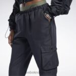 kvinner svart 2X42N60 Reebok cardi b bukser - Bilde 6
