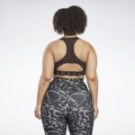 kvinner svart 2X42N612 Reebok lux vector racer sports-bh (plus size) - Bilde 3