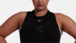 kvinner svart 2X42N614 Reebok utbrent tank topp (plus size) - Bilde 2